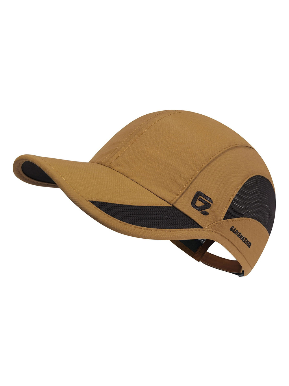 Quick Dry Run Hat Cooling Breathable Mesh | Camel | Size 6 7/8-7 1/4